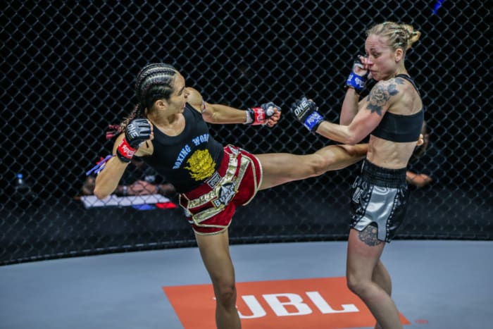 Janet Todd holds a 38-11 record in kickboxing/Muay Thai.